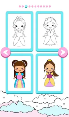 Color by Number for Girls android App screenshot 6